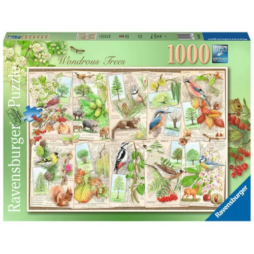 Ravensburger puzzel 1000 stukjes Bijzondere bomen
